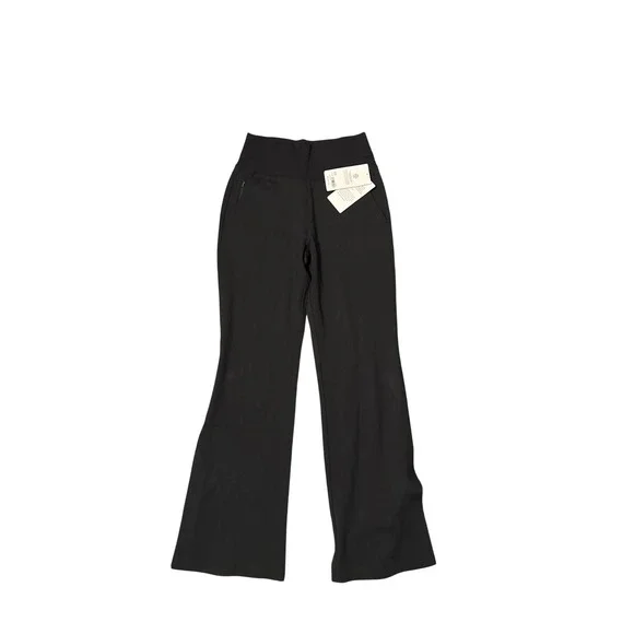 Athleta Venice Pant Black High Rise Wide Leg Athleisure Women's XS - Picture 1 of 7